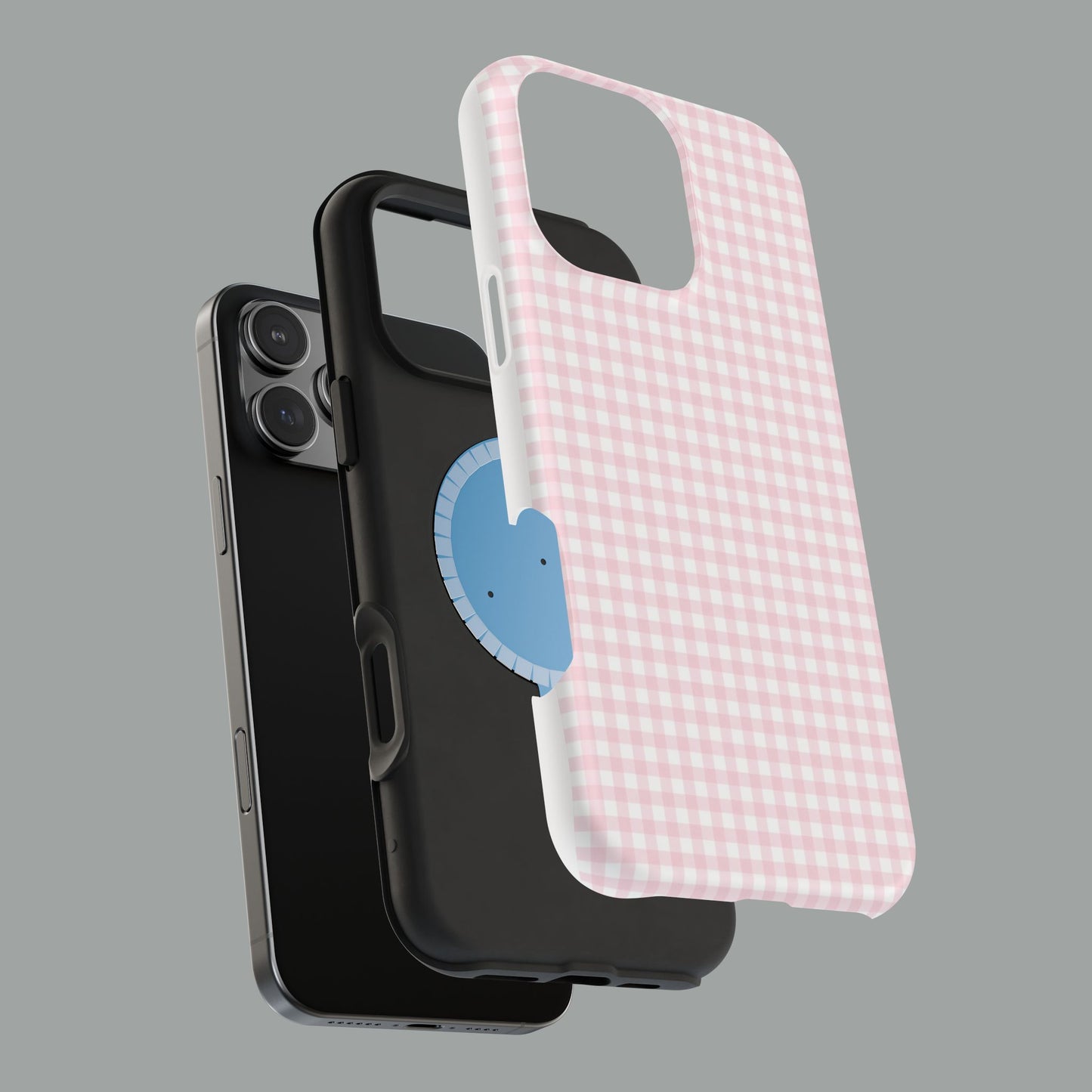 Blush Gingham Phone Case