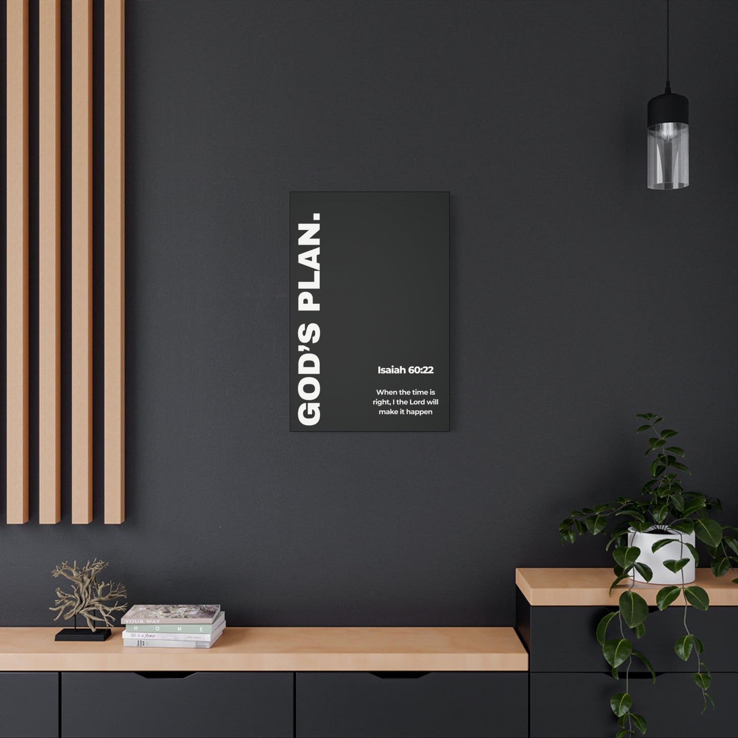 God’s Plan — Isaiah 60:22 Wall Art
