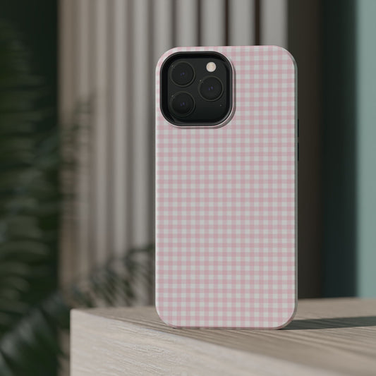 Blush Gingham Phone Case