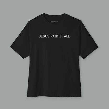 Jesus Paid It All 'receipt style'