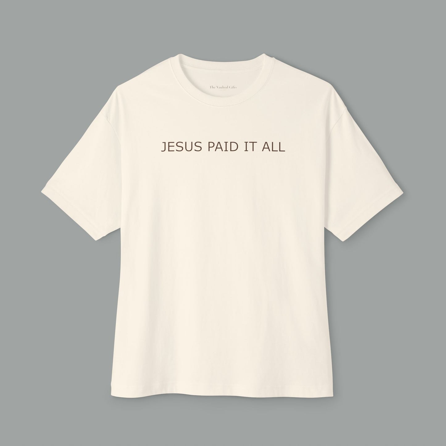 Jesus Paid It All 'receipt style'