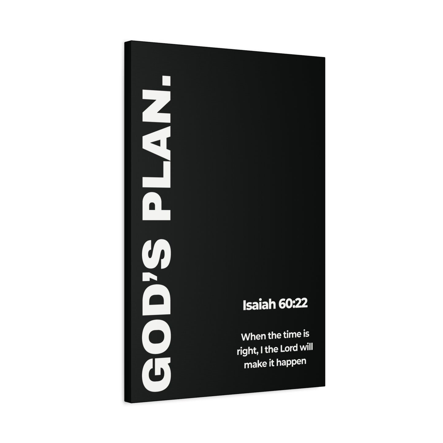 God’s Plan — Isaiah 60:22 Wall Art