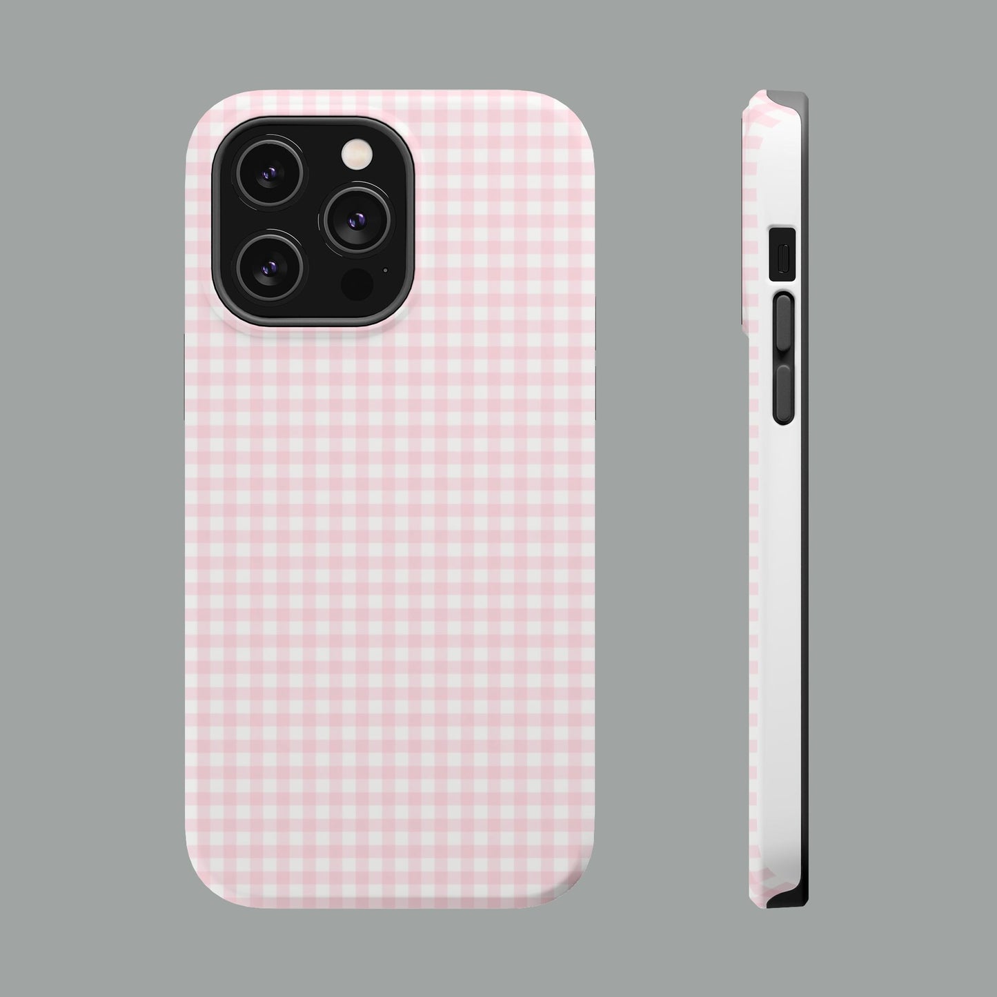 Blush Gingham Phone Case