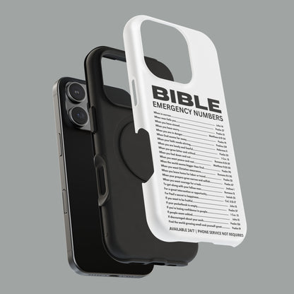 Bible Emergency Numbers Phone Case