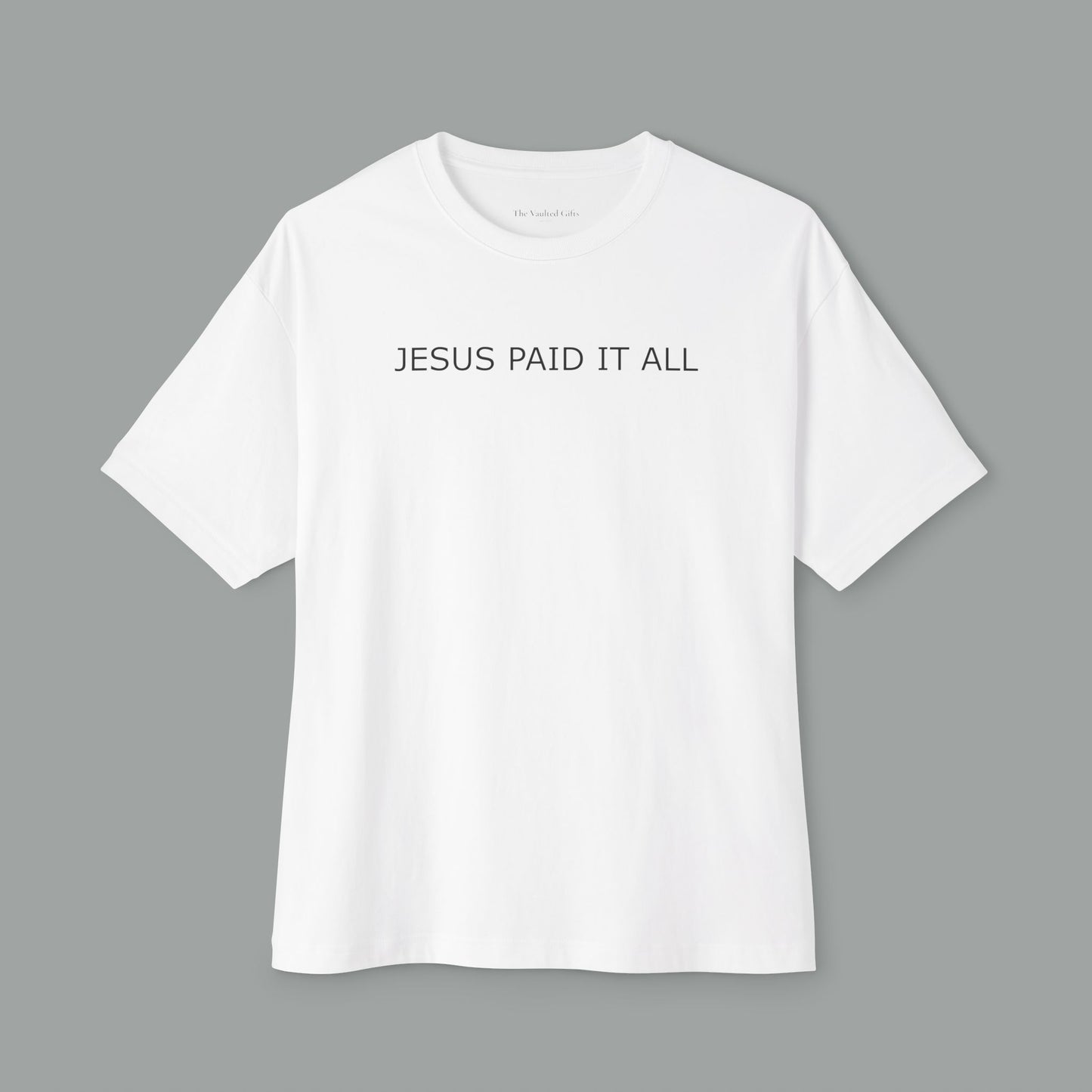 Jesus Paid It All 'receipt style'