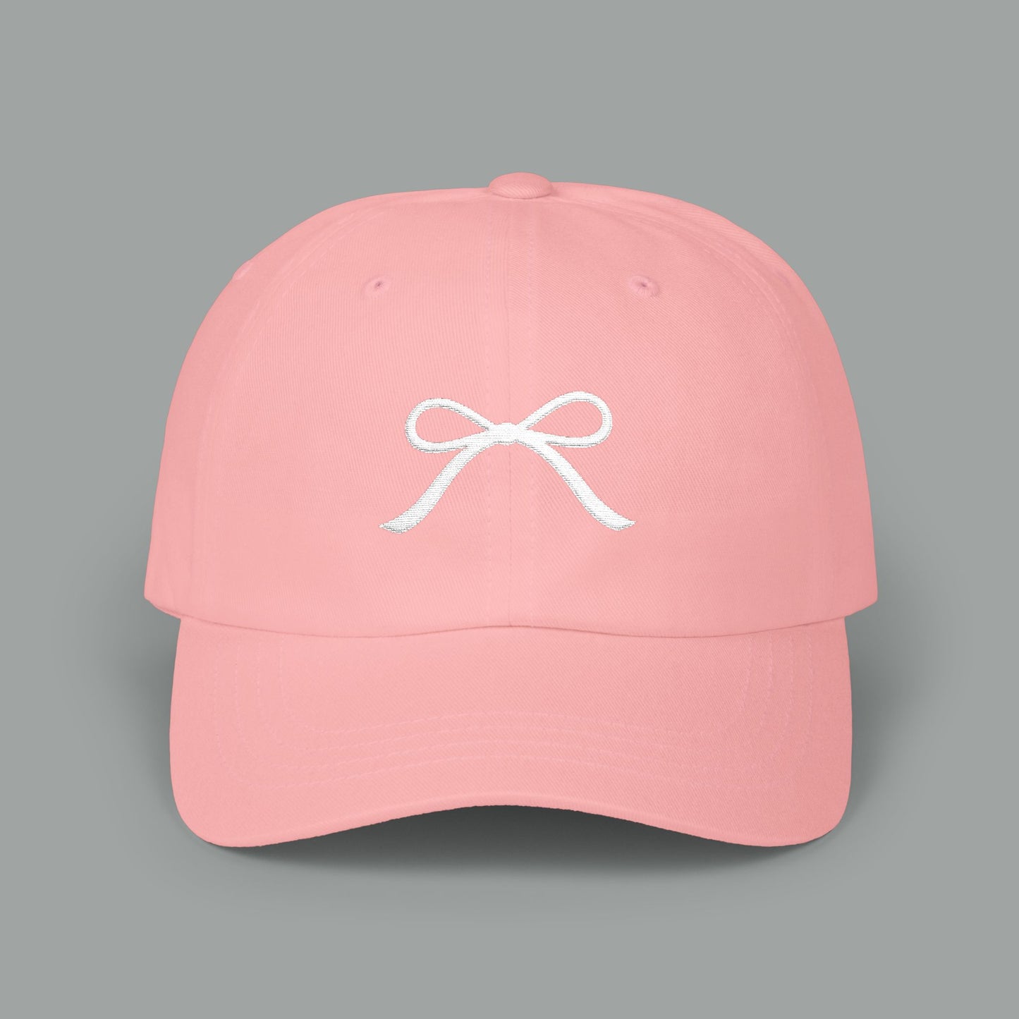 Bow Embroidered Hat