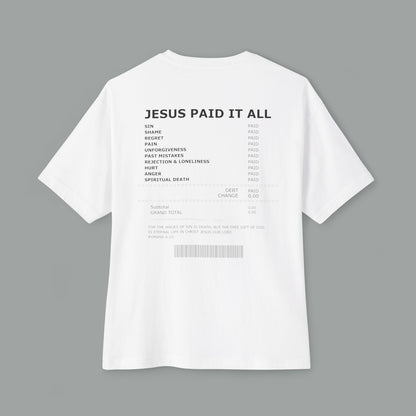 Jesus Paid It All 'receipt style'