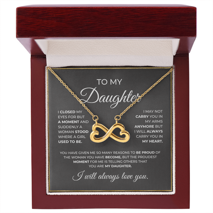 To My Daughter -- Endless Love Necklace