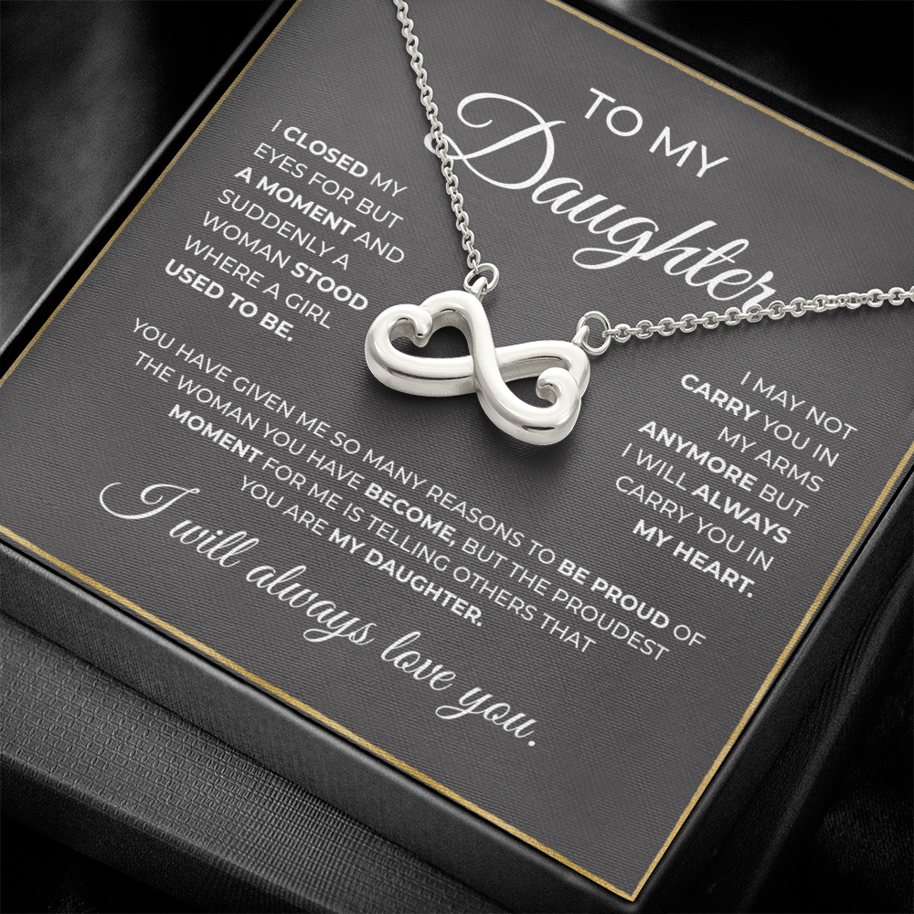 To My Daughter -- Endless Love Necklace