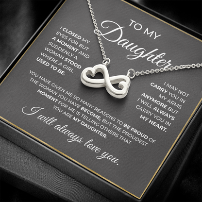 To My Daughter -- Endless Love Necklace