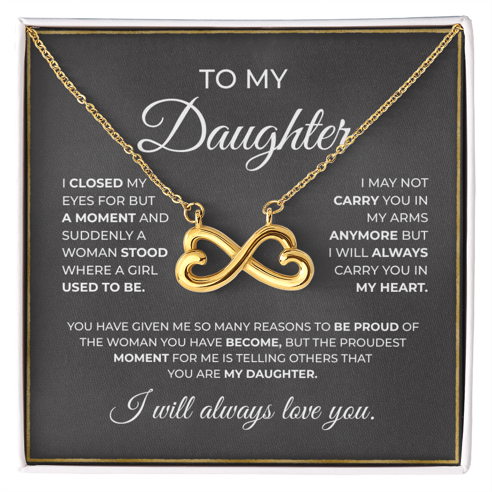 To My Daughter -- Endless Love Necklace